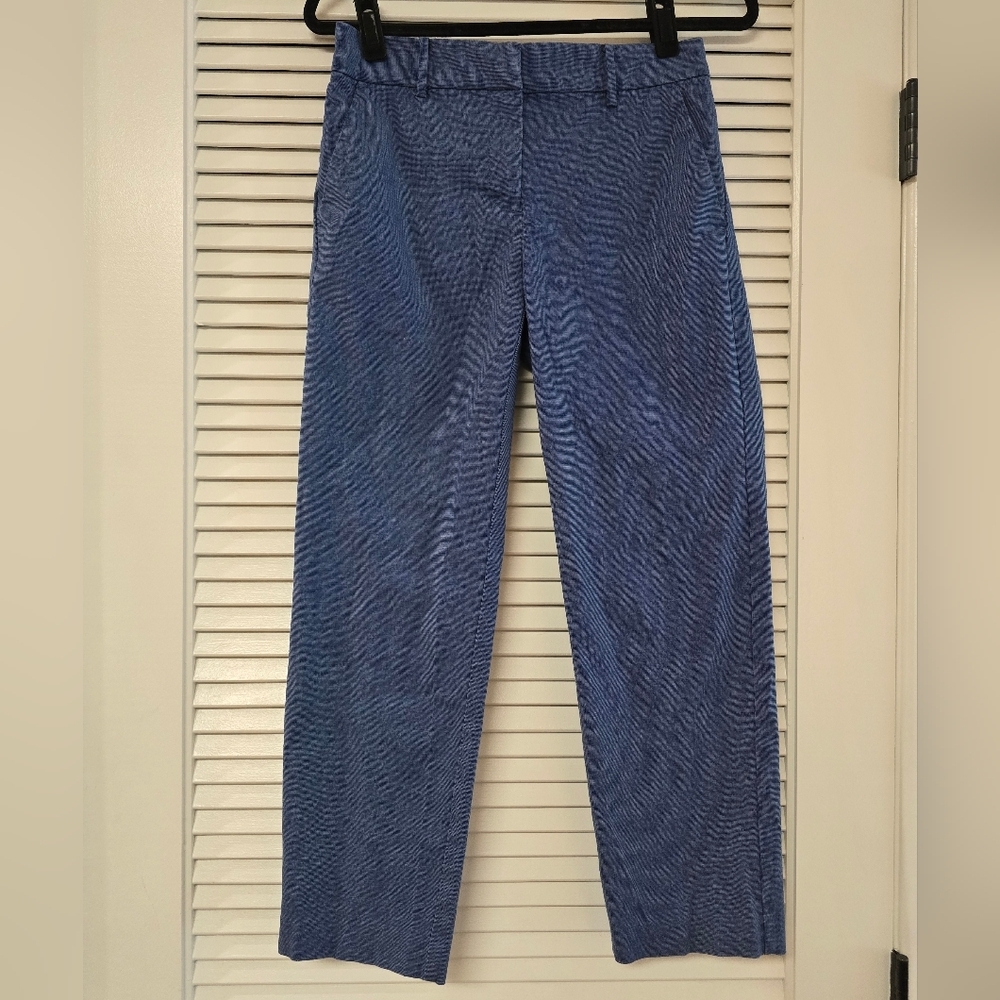 LOFT - The Riviera Slim Blue Business Casual Office Pants With Pockets